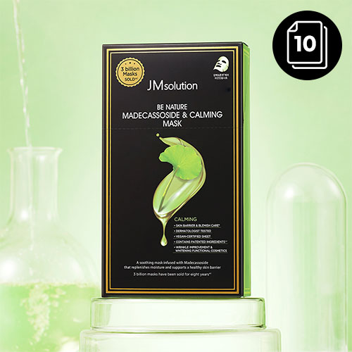 JMsolution Be Nature Madecassoside & Calming Mask 10ea